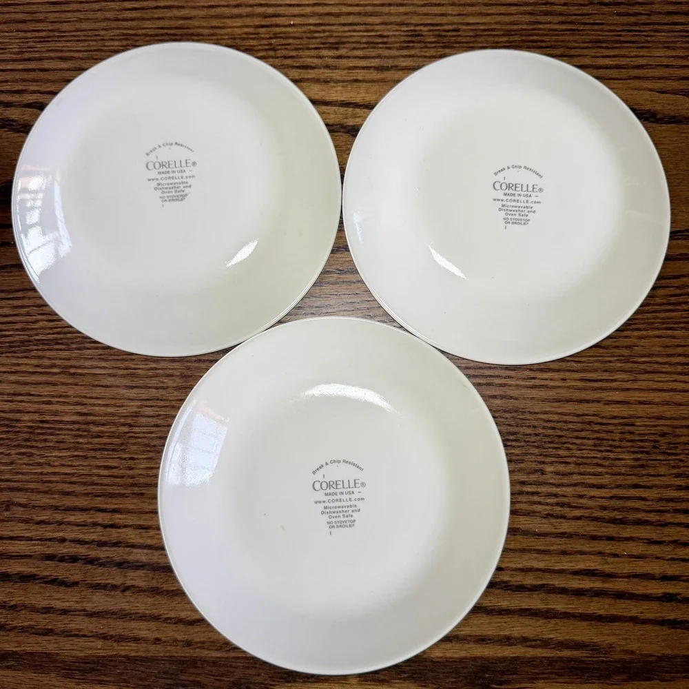 Vintage Corelle Sunblossoms Dinner Plates & Bread/Butter Plates Set of 7